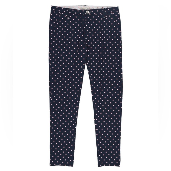 Neill Katter Midnight Blue Striped Boys’ Pants Size 10 - Picture 1 of 4